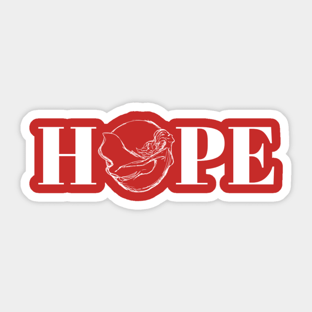 SheHopes HOPE Logo Sticker by SheHopes